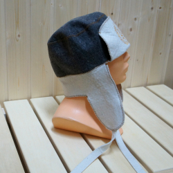 czapka, czapki, uszatka, do, sauny, saun, term, spa